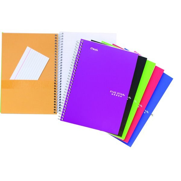 Five Star® 5Subject Wirebound Notebook
